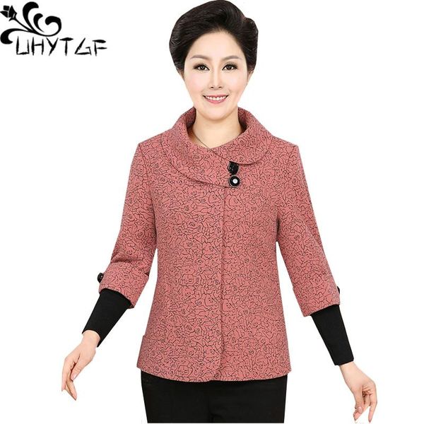 women's jackets uhytgf 4xl plus size jacket women vintage print spring autumn coat female velvet warm short loose 666, Black;brown
women's jackets uhytgf 4xl plus size jacket women vintage print spring autumn coat female velvet warm short loose 666, Black;brown