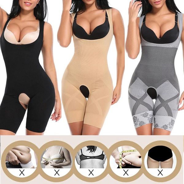 women's shapers body shaper shapewear waist trainer underwear slimming bodysuit postpartum recovery shaping corset minceur, Black;white
women's shapers body shaper shapewear waist trainer underwear slimming bodysuit postpartum recovery shaping corset minceur, Black;white