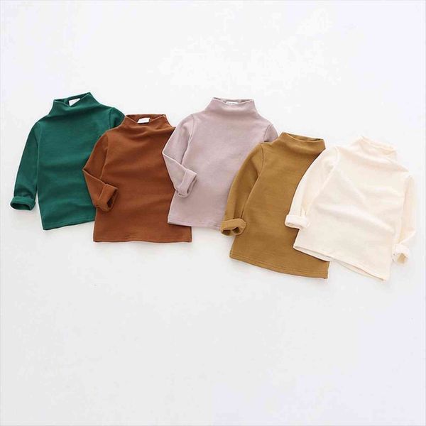 spring autumn t shirt 1 6years kids boy girl solid color long sleeve turtlenck cotton underwear tee blouse children clothes, Blue
spring autumn t shirt 1 6years kids boy girl solid color long sleeve turtlenck cotton underwear tee blouse children clothes, Blue