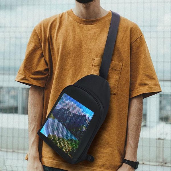 led display screen dynamic backpack walking advertising light bag wireless wifi app control outdoor backpacks mochilas men women
led display screen dynamic backpack walking advertising light bag wireless wifi app control outdoor backpacks mochilas men women
