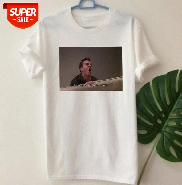 sunfiz YF Friends TV Show Funny Quotes Shut Up Shut Up Printed T Shirt Man Women Short Sleeve Cotton Tee Tops #d97d, White
sunfiz YF Friends TV Show Funny Quotes Shut Up Shut Up Printed T Shirt Man Women Short Sleeve Cotton Tee Tops #d97d, White