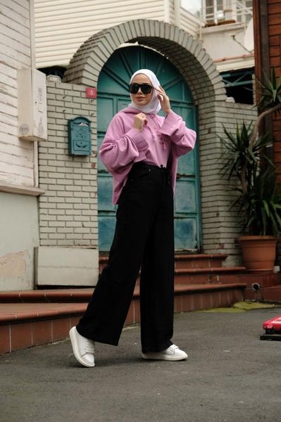 women's jeans women wide leg islamic comfortable modern muslim clothing made in turkey 10014, Blue
women's jeans women wide leg islamic comfortable modern muslim clothing made in turkey 10014, Blue