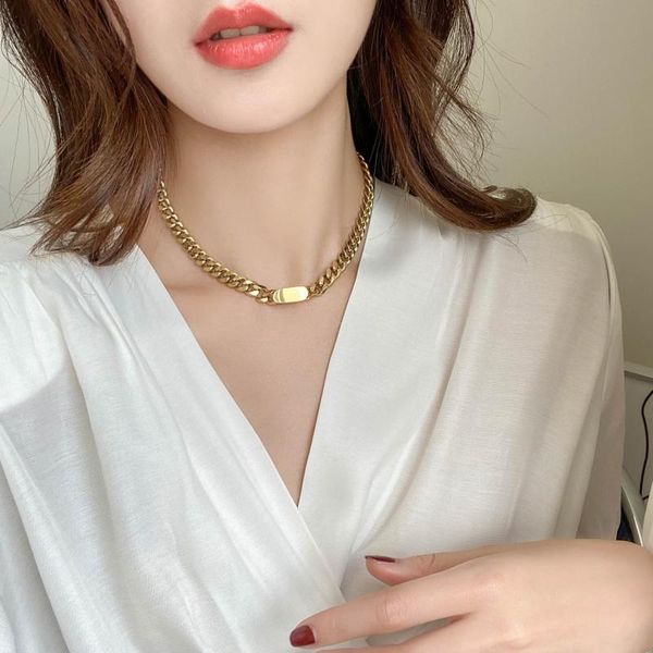 chains 40cm length hip hop jewelry choker necklace gold plated thick titanium steel chain for women, Silver
chains 40cm length hip hop jewelry choker necklace gold plated thick titanium steel chain for women, Silver
