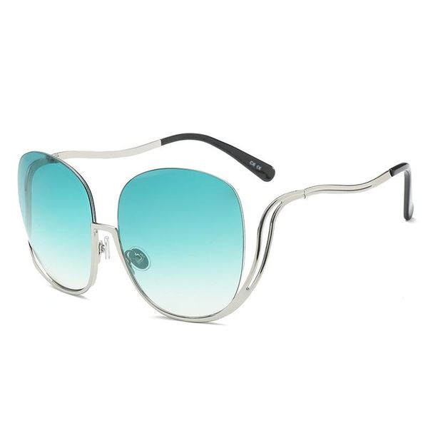 sunglasses round rimless oversize women men shield mirror sun glasses vintage luxury designer big shades brand uv400 eyewear, White;black
sunglasses round rimless oversize women men shield mirror sun glasses vintage luxury designer big shades brand uv400 eyewear, White;black