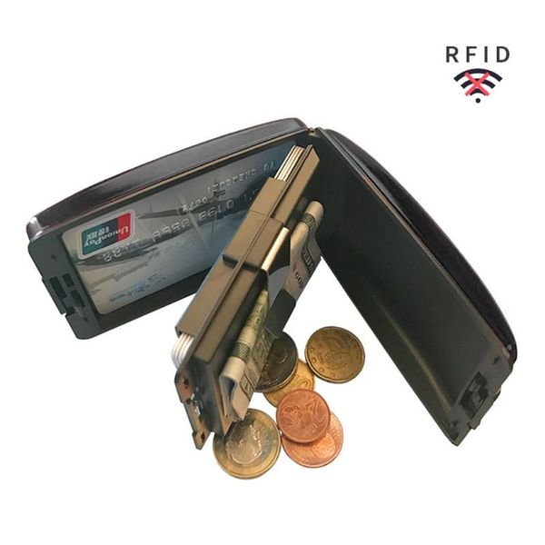card holders men rfid anti-theft holder cards case pocket wallet organizer 517d, Brown;gray
card holders men rfid anti-theft holder cards case pocket wallet organizer 517d, Brown;gray