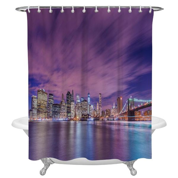 shower curtains american city night view pier bridge sky scenery printing fabric polyester waterproof home bathroom decor
shower curtains american city night view pier bridge sky scenery printing fabric polyester waterproof home bathroom decor