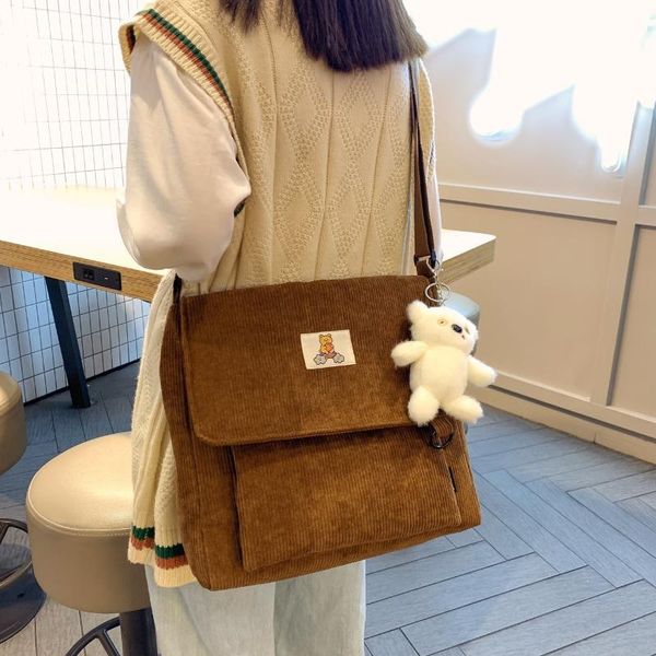evening bags korean ins corduroy crossbody for women 2021 large capacity shoulder bag female students japanese satchels 7578
evening bags korean ins corduroy crossbody for women 2021 large capacity shoulder bag female students japanese satchels 7578