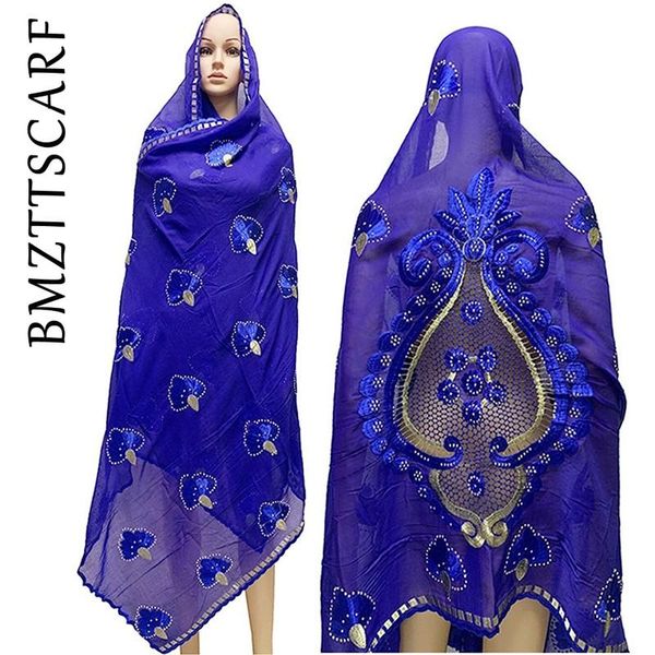 scarves african women muslim scarf embroidery design on the back fashionable for shawls bm909, Blue;gray
scarves african women muslim scarf embroidery design on the back fashionable for shawls bm909, Blue;gray
