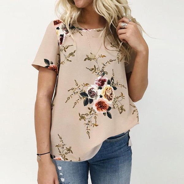 women's blouses & shirts 2021 ladies casual short sleeve boho beach shrirt summer blouse women floral print plus size, White
women's blouses & shirts 2021 ladies casual short sleeve boho beach shrirt summer blouse women floral print plus size, White