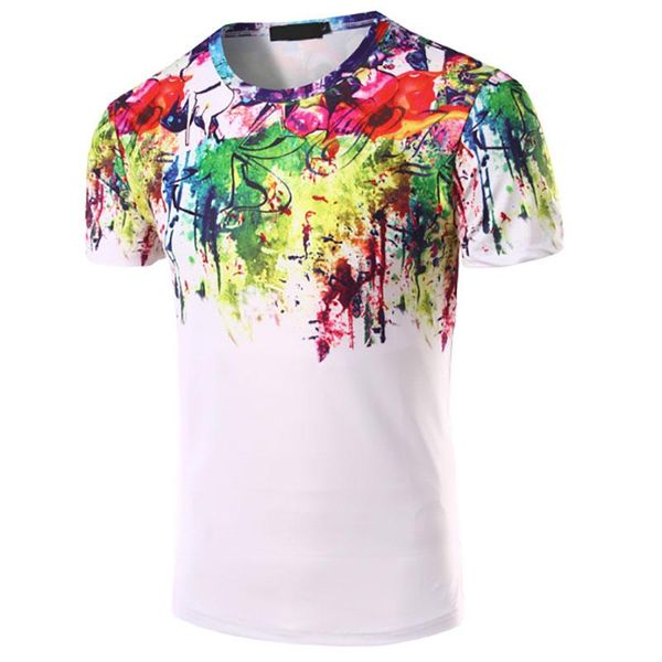 men's t-shirts summer graffiti splash paint abstract diy3d printing short-sleeved round neck t-shirt, White;black
men's t-shirts summer graffiti splash paint abstract diy3d printing short-sleeved round neck t-shirt, White;black