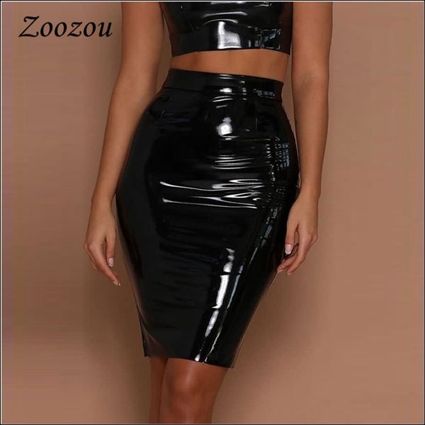 black red latex leather bodycon skirts wool warm women above knee short skirt office lady pu patent leather pencil skirts 210309
black red latex leather bodycon skirts wool warm women above knee short skirt office lady pu patent leather pencil skirts 210309