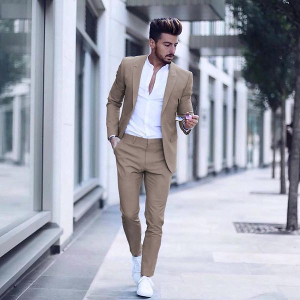 men's suits & blazers wedding , casual suit, tight evening with lapel, men's suit (jacket + pants), White;black
men's suits & blazers wedding , casual suit, tight evening with lapel, men's suit (jacket + pants), White;black