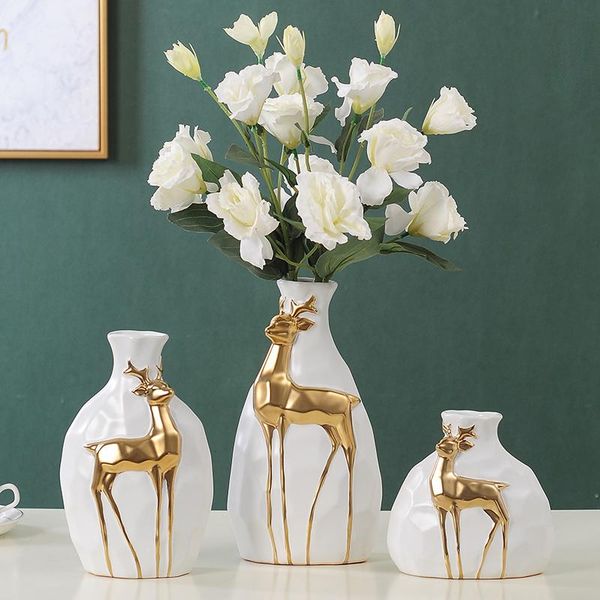 creative deer ceramic vase decoracion hogar moderno flower vases wedding centerpieces flower pot home decoration accessories
creative deer ceramic vase decoracion hogar moderno flower vases wedding centerpieces flower pot home decoration accessories