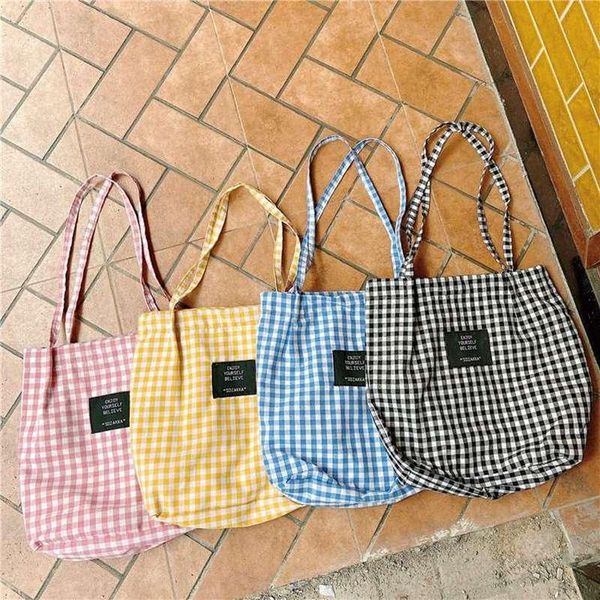 evening bags vintage plaid women canvas shopping female thin strap cloth handbags student girls travel casual tote large shoulder bag
evening bags vintage plaid women canvas shopping female thin strap cloth handbags student girls travel casual tote large shoulder bag