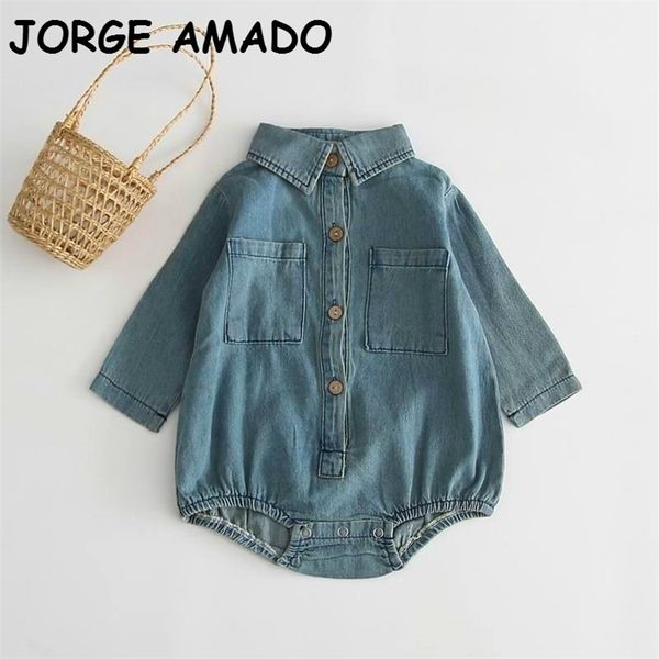 baby bodysuits autumn born blue denim long sleeve romper overalls boy girl clothes 0-3y e29310 210610
baby bodysuits autumn born blue denim long sleeve romper overalls boy girl clothes 0-3y e29310 210610