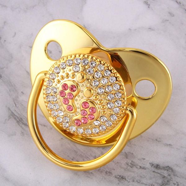 pacifiers# luxurious synthetic diamond golden baby bling pacifier born infant silicone orthodontic nipple sleeping soother
pacifiers# luxurious synthetic diamond golden baby bling pacifier born infant silicone orthodontic nipple sleeping soother