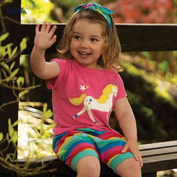 little maven girls unicorn t shirts summer children s clothing baby kids tees clothes toddler garments, Blue
little maven girls unicorn t shirts summer children s clothing baby kids tees clothes toddler garments, Blue