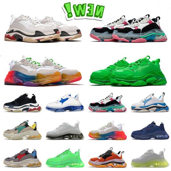 collection crystal casual shoes triple sneakers platform luxury quality 17fw grandpa dad old paris clear original designer bottom v aunw, Black
collection crystal casual shoes triple sneakers platform luxury quality 17fw grandpa dad old paris clear original designer bottom v aunw, Black