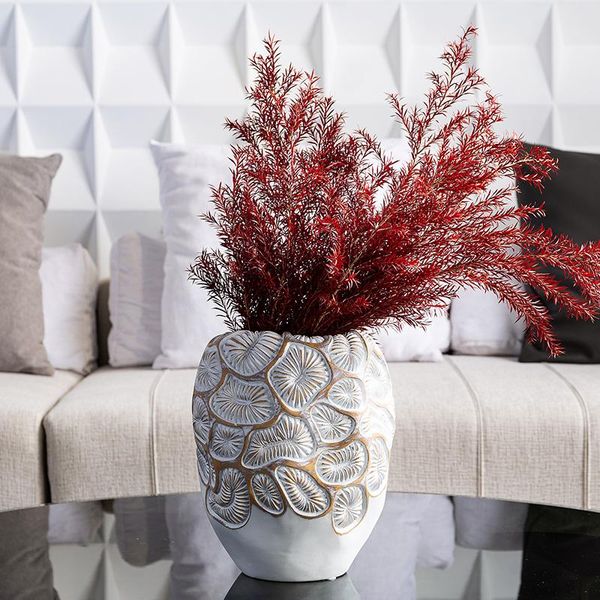 vases modern thread geometric carving tableresin ornaments craft decorative metal vase for home el deskaccessories
vases modern thread geometric carving tableresin ornaments craft decorative metal vase for home el deskaccessories