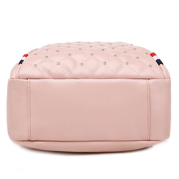 fashion pu leather womens backpacks small pink fashionable plaid rivet diamonds backpack female trendy bagpack 2020 new
fashion pu leather womens backpacks small pink fashionable plaid rivet diamonds backpack female trendy bagpack 2020 new
