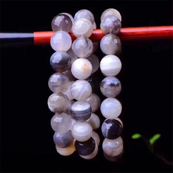 beaded, strands natural gray persian botswana agate stone facet round beads elastic line beaded bracelets woman jewelry, Black
beaded, strands natural gray persian botswana agate stone facet round beads elastic line beaded bracelets woman jewelry, Black