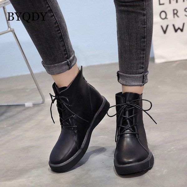 boots byqdy british style patent leather round toe women ankle motorcycle shoes autumn lace up platform heels footwear, Black
boots byqdy british style patent leather round toe women ankle motorcycle shoes autumn lace up platform heels footwear, Black