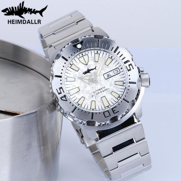 wristwatches heimdallr the monster automatic date diving watch mechanical c3 luminous sapphire srystal men waterproof, Slivery;brown
wristwatches heimdallr the monster automatic date diving watch mechanical c3 luminous sapphire srystal men waterproof, Slivery;brown