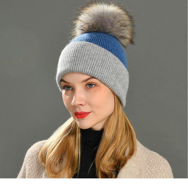women winter hats cashmere knitted wool cap real fur ball striped knitted hat female fashion cap ladies hedging woo jllznx
women winter hats cashmere knitted wool cap real fur ball striped knitted hat female fashion cap ladies hedging woo jllznx