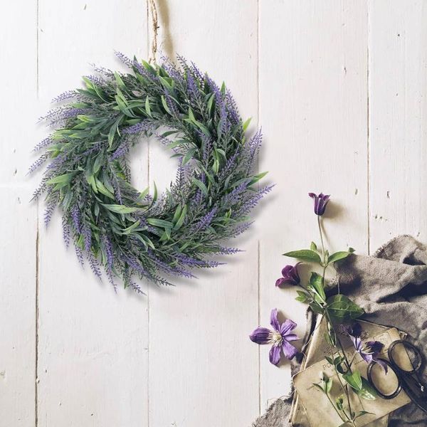 decorative flowers & wreaths artificial lavender wreath hanging door garland for front christmas party wedding home decoration
decorative flowers & wreaths artificial lavender wreath hanging door garland for front christmas party wedding home decoration