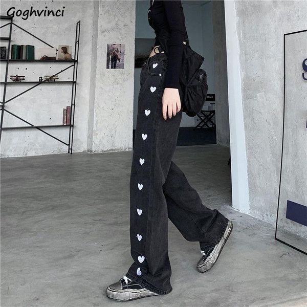 women's jeans women heart pattern straight loose denim trousers womens chic ins personalized fashion all-match leisure bottoms designer, Blue
women's jeans women heart pattern straight loose denim trousers womens chic ins personalized fashion all-match leisure bottoms designer, Blue