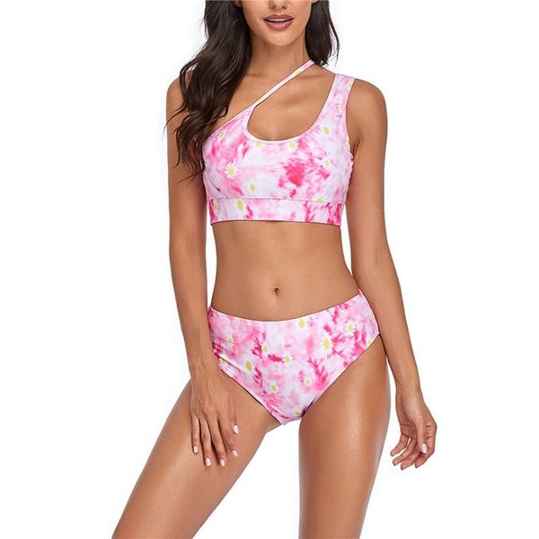 women's swimwear 2021 women bikini sling swimsuit dye floral print high waist beach pool party thong adjustable straps 2 pieces wear bi, White;black
women's swimwear 2021 women bikini sling swimsuit dye floral print high waist beach pool party thong adjustable straps 2 pieces wear bi, White;black