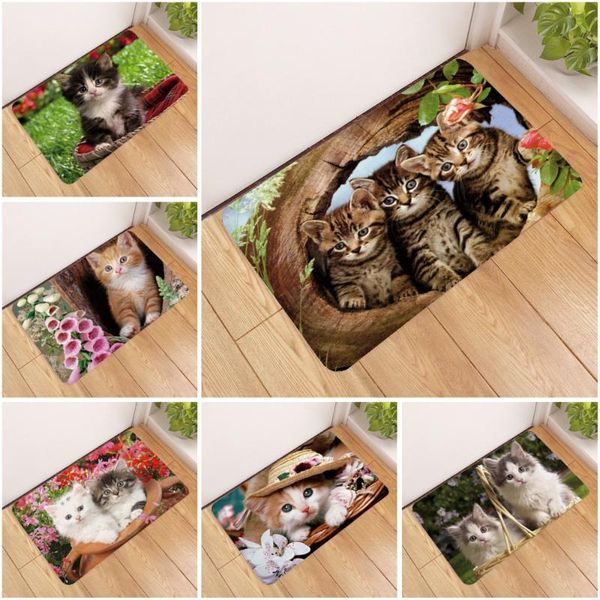 bath mats 3d cat printing welcome floor mat bedroom corridor carpet slip-proof soft door suitable for living room kitchen
bath mats 3d cat printing welcome floor mat bedroom corridor carpet slip-proof soft door suitable for living room kitchen