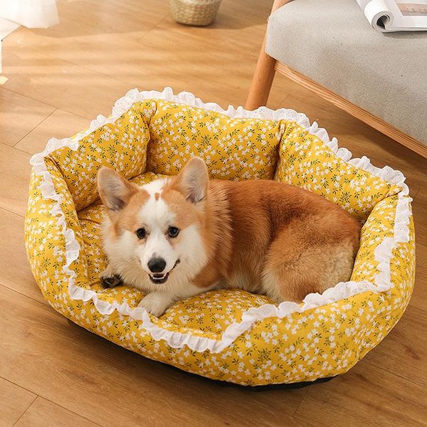 cat beds & furniture super soft round bed for small medium large pet dog indoor nest floral lace trim litter cushion mat accessories
cat beds & furniture super soft round bed for small medium large pet dog indoor nest floral lace trim litter cushion mat accessories