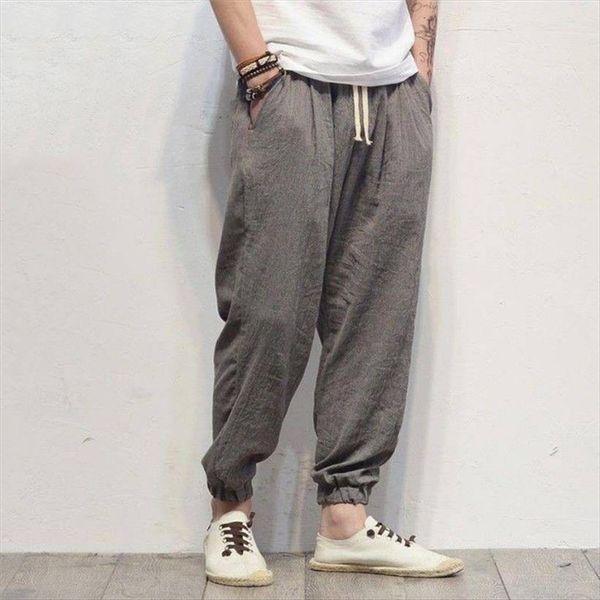 casual fashion spring summer loose women pant drawstring trousers male linen plus size bloomers, Black
casual fashion spring summer loose women pant drawstring trousers male linen plus size bloomers, Black