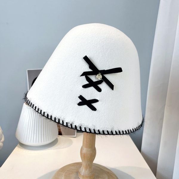 wide brim hats korean fashion fall winter australian wool sweet bowknot women bucket cap cute girl basin leisure hat femme gorro, Blue;gray
wide brim hats korean fashion fall winter australian wool sweet bowknot women bucket cap cute girl basin leisure hat femme gorro, Blue;gray