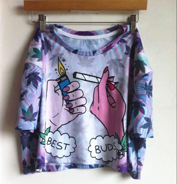 t-shirt women crop harajuku summer cropped tee cartoon short design short-sleeve t-shirts, White
t-shirt women crop harajuku summer cropped tee cartoon short design short-sleeve t-shirts, White