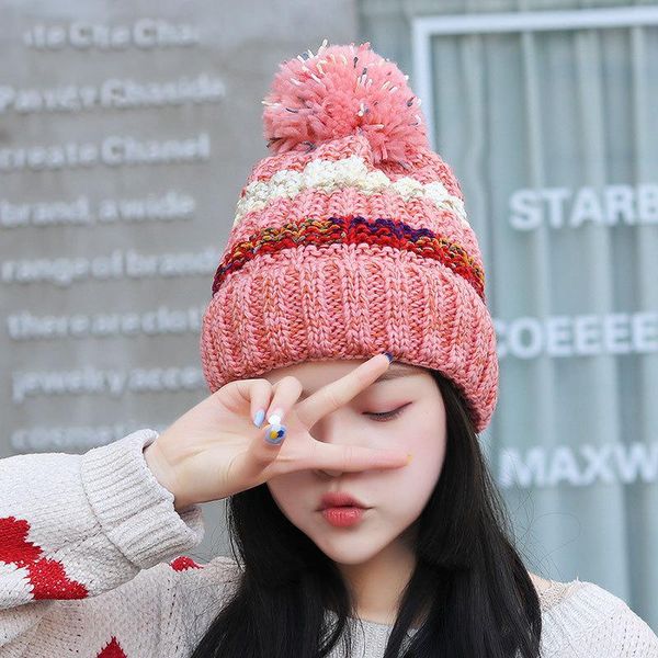 beanie/skull caps 2021 korean women's hat winter plus velvet cold-proof ear protection woolen fashion color matching thick knitted, Blue;gray
beanie/skull caps 2021 korean women's hat winter plus velvet cold-proof ear protection woolen fashion color matching thick knitted, Blue;gray