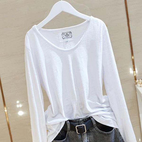 women's t-shirt women vintage t-shirts autumn 2021 cotton linen solid loose o-neck soft comfortably thin casual bottom tshirt, White
women's t-shirt women vintage t-shirts autumn 2021 cotton linen solid loose o-neck soft comfortably thin casual bottom tshirt, White