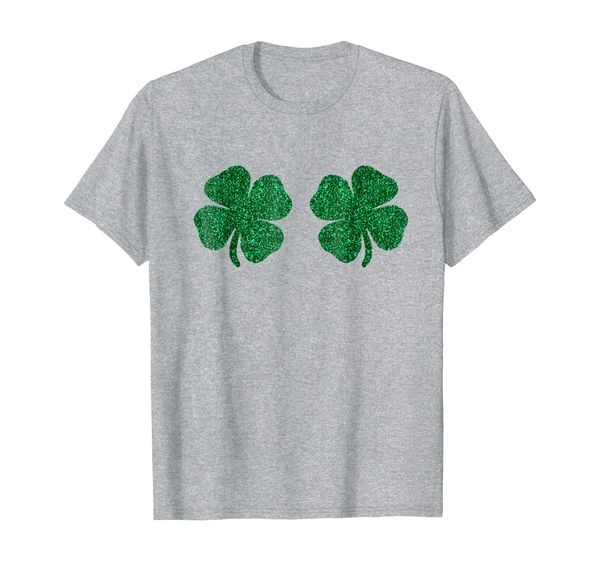 shamrock boobs t-shirt, White;black
shamrock boobs t-shirt, White;black