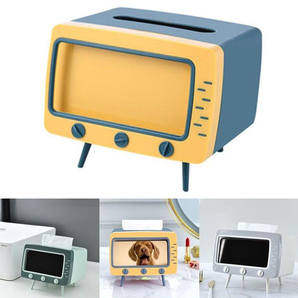 tissue boxes & napkins box tv shaped cell phone holder dispenser storage napkin case organizer with mobile for home el
tissue boxes & napkins box tv shaped cell phone holder dispenser storage napkin case organizer with mobile for home el