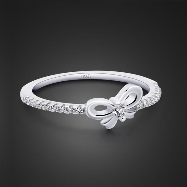 cluster rings fashion real 100% 925 sterling silver sparkling bow knot stackable ring micro pave cz for women fine jewelry gift, Golden;silver
cluster rings fashion real 100% 925 sterling silver sparkling bow knot stackable ring micro pave cz for women fine jewelry gift, Golden;silver