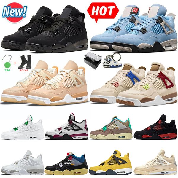 mens 4 4s basketball shoes white oreo shimmer red thunder black cat university blue bred trainers metallic purple orange men women sneakers
mens 4 4s basketball shoes white oreo shimmer red thunder black cat university blue bred trainers metallic purple orange men women sneakers