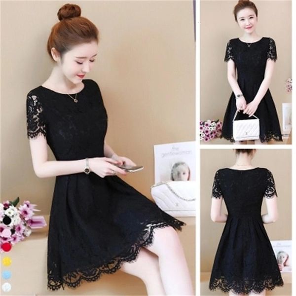 lace was fine dress ladies summer new spring chiffon short-sleeve sewing word dressmagro bottom clothin women's fashion 79h2, Black;gray
lace was fine dress ladies summer new spring chiffon short-sleeve sewing word dressmagro bottom clothin women's fashion 79h2, Black;gray