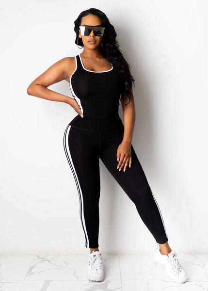 women's two piece pants ueteey two-piece casual solid women autumn tracksuit (with vest), White
women's two piece pants ueteey two-piece casual solid women autumn tracksuit (with vest), White