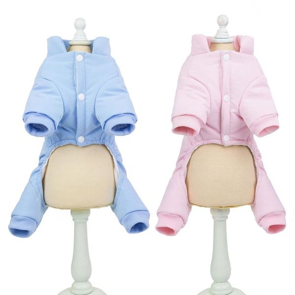 dog apparel pet autumn and winter warm clothes thickening cotton-padded coat 4-legged costume for small medium dogs button 1
dog apparel pet autumn and winter warm clothes thickening cotton-padded coat 4-legged costume for small medium dogs button 1