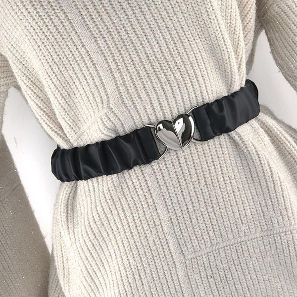 winter women belts elasticity corset waist strap heart buckle all-match overcoat casual black ladies female waistband, Black;brown
winter women belts elasticity corset waist strap heart buckle all-match overcoat casual black ladies female waistband, Black;brown