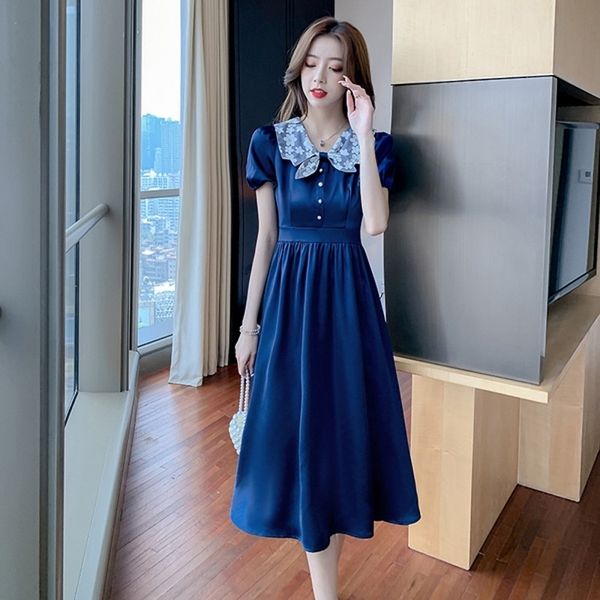 summer fashion casual temperament women bow solid high waist turn-down collar retro casual dress 210531, Black;gray
summer fashion casual temperament women bow solid high waist turn-down collar retro casual dress 210531, Black;gray