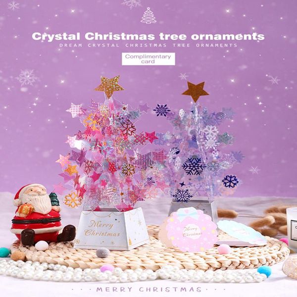 greeting cards year home crystal ornaments 3d three-dimensional christmas gift blessing thanksgiving invitations card 
greeting cards year home crystal ornaments 3d three-dimensional christmas gift blessing thanksgiving invitations card