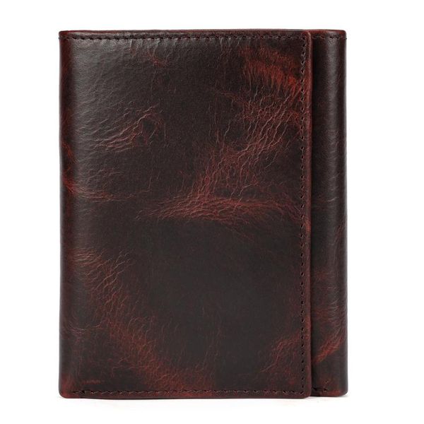 wallets cow leather vintage male purse crazy horse genuine wallet with card holders, Red;black
wallets cow leather vintage male purse crazy horse genuine wallet with card holders, Red;black