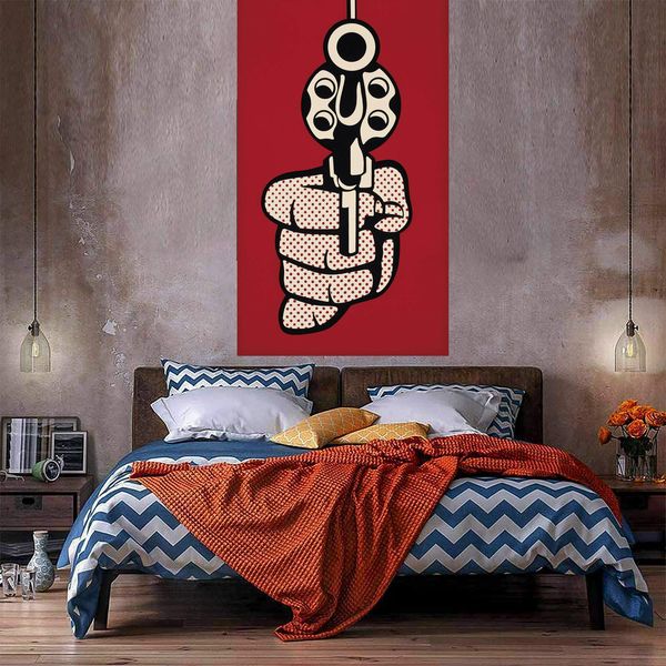 roy lichtenstein pistol home decor handcrafts /hd print oil painting on canvas wall art canvas picture 210224
roy lichtenstein pistol home decor handcrafts /hd print oil painting on canvas wall art canvas picture 210224